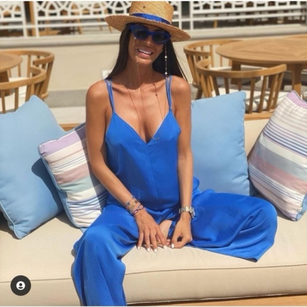 Zara Blue Jumpsuit